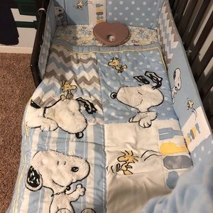 Lambs Ivy Other Snoopy Crib Bedding Set Poshmark